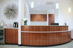 Reception area